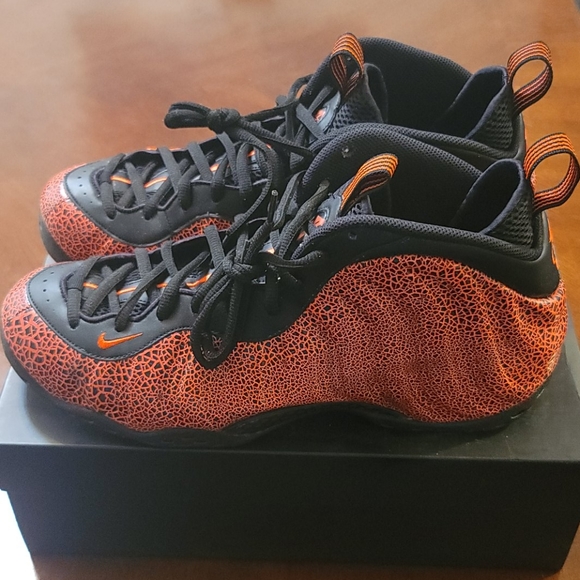 Foamposite  1 ' Cracked Lava' sz 13 worn 1 - Picture 2 of 4